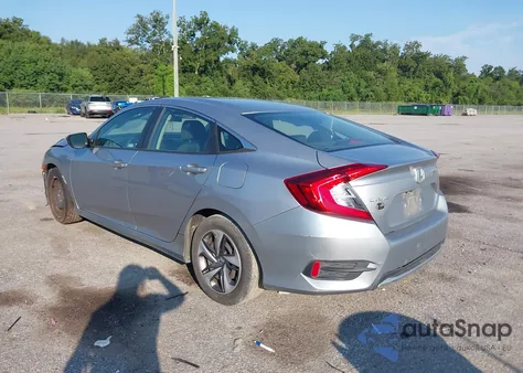 2019 Honda Civic Lx из США, поврежденный, VIN 19XFC2F69KE046171